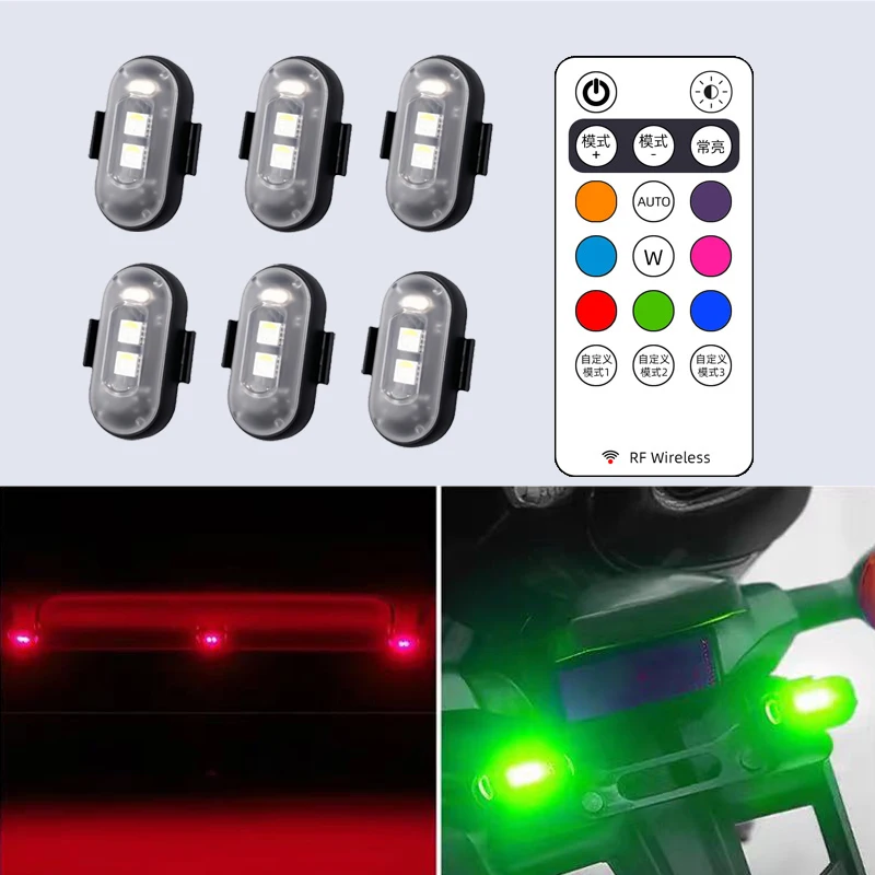 Drone Led Light - Motorcycle Aircraft Lights RGB Led Aircraft
