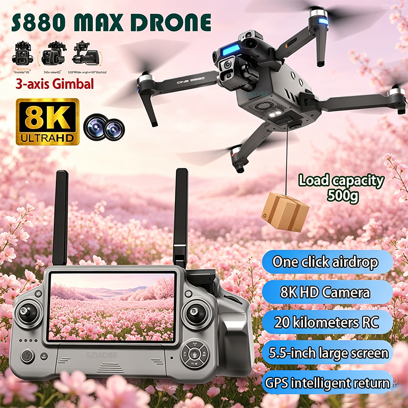 Drone Gps Module - 2026 New 8K Dual Camera Drone