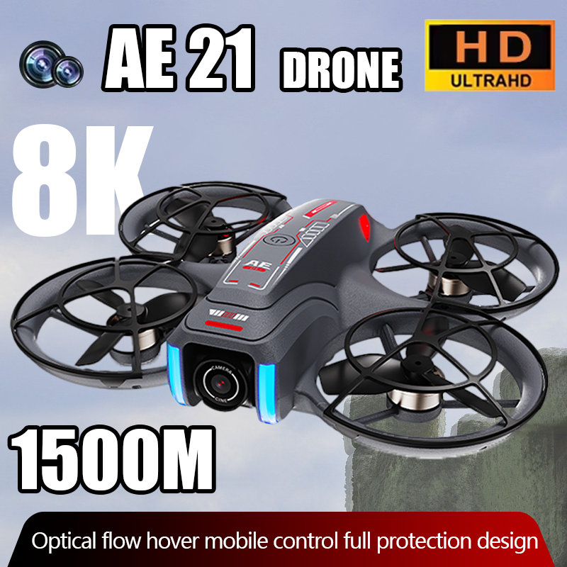 Drone Gps Mount - AE21 HD Dual Camera Mini Drones
