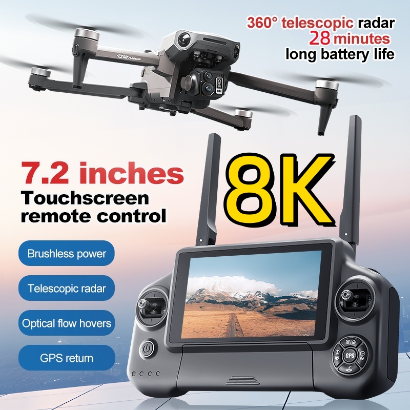 8K 3 Axis Gimbal Brushless 7.2 - Drone Gimbal avis et prix