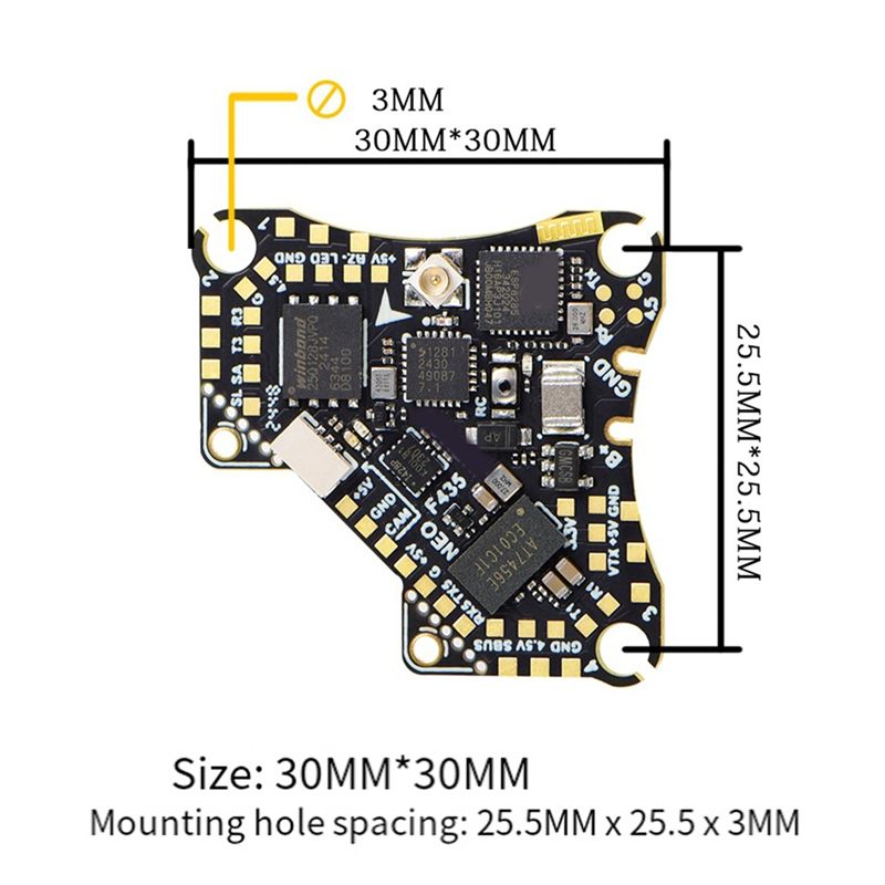 FBIL-F435 NEO 1S AIO Flight Co - Drone Esc avis et prix
