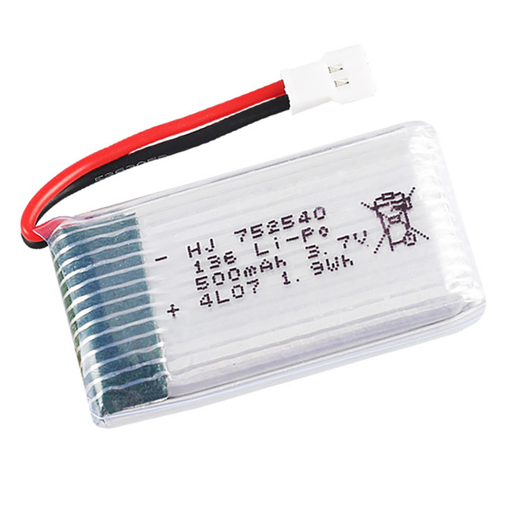 3.7V 500mAh 752540 Lipo Batter - Drone Charger avis et prix