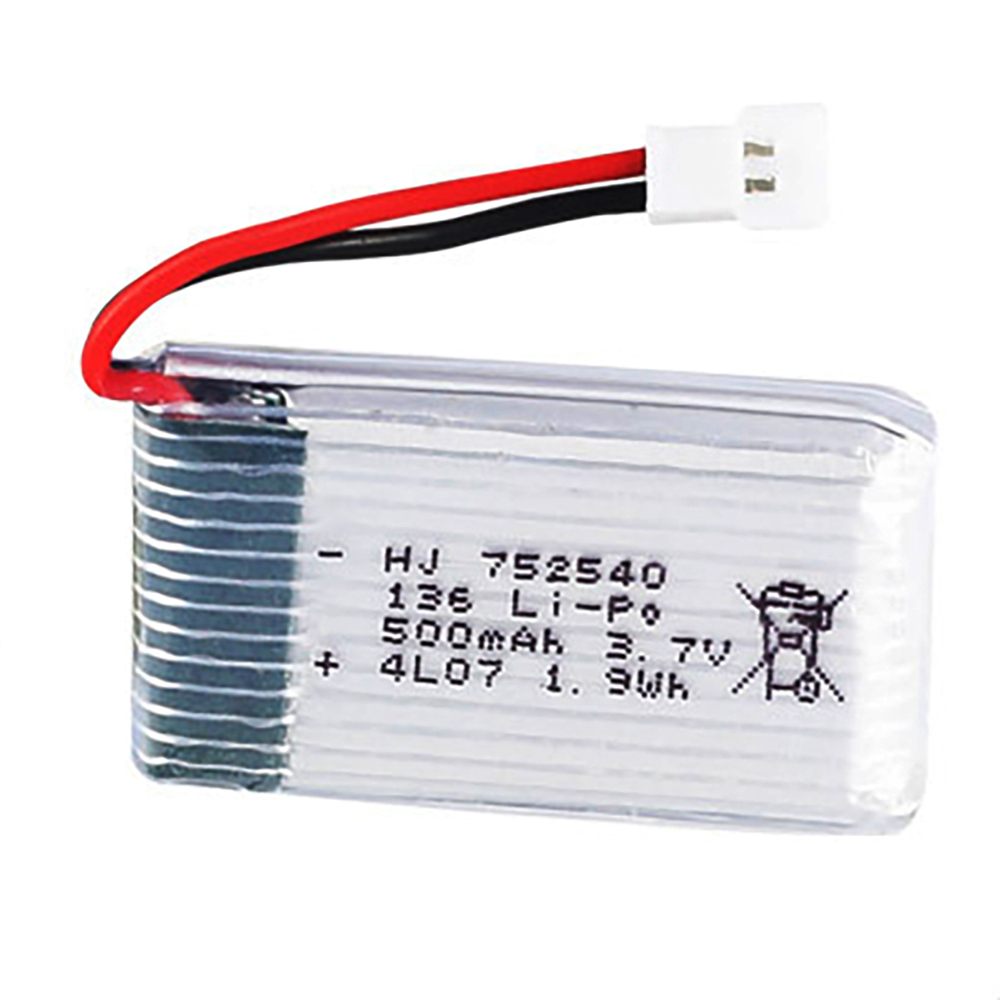 3.7V 500mAh 752540 Lipo Batter - Drone Charger avis et prix
