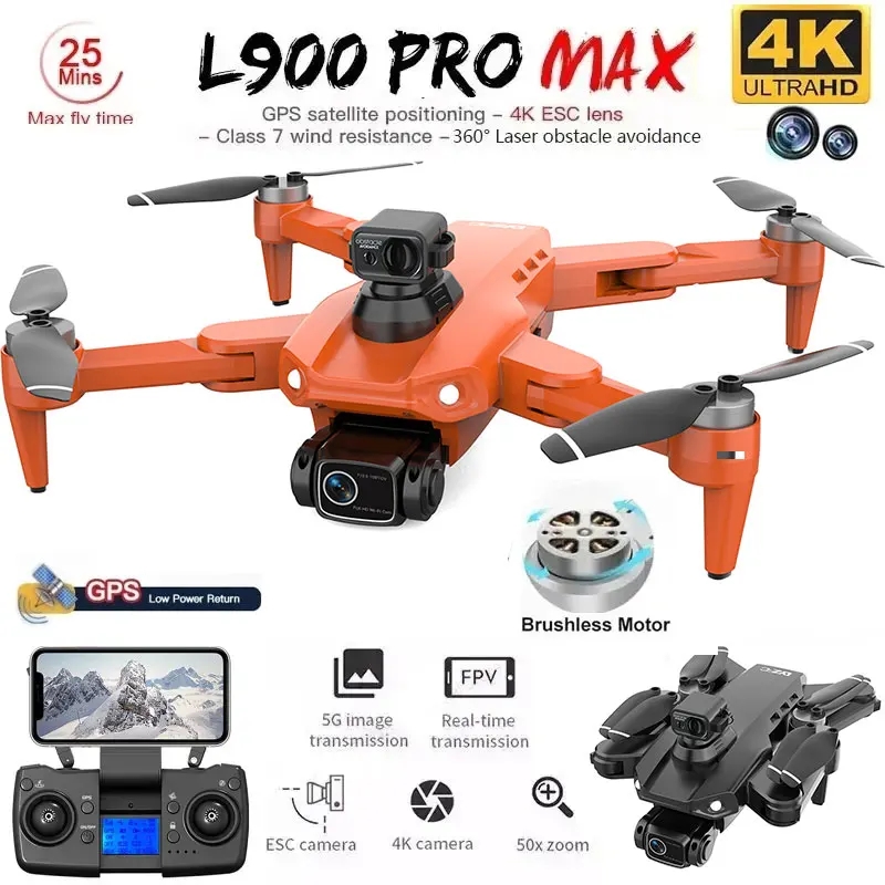 L900 Pro MAX GPS Drone 4K Prof - Drone Gps Module avis et prix