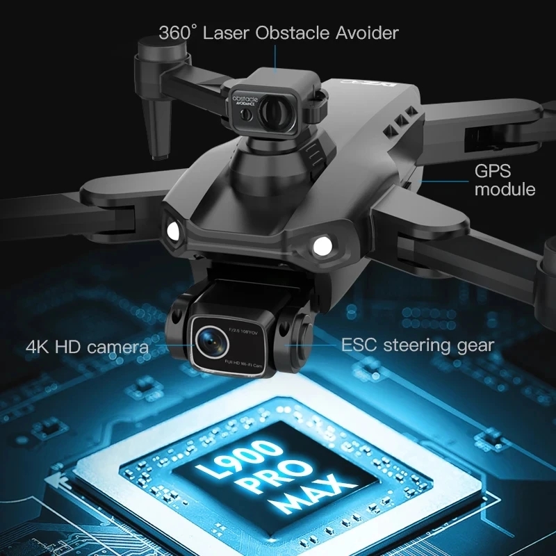 L900 Pro MAX GPS Drone 4K Prof - Drone Gps Module avis et prix