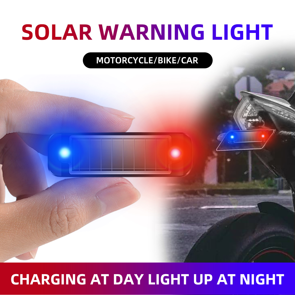 Solar Power Anti-Theft Alarm L - Drone Led Light avis et prix