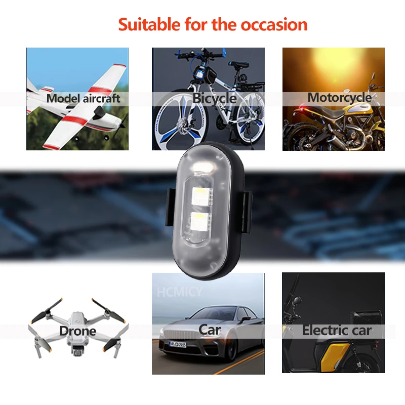 Motorcycle Aircraft Lights RGB - Drone Led Light avis et prix