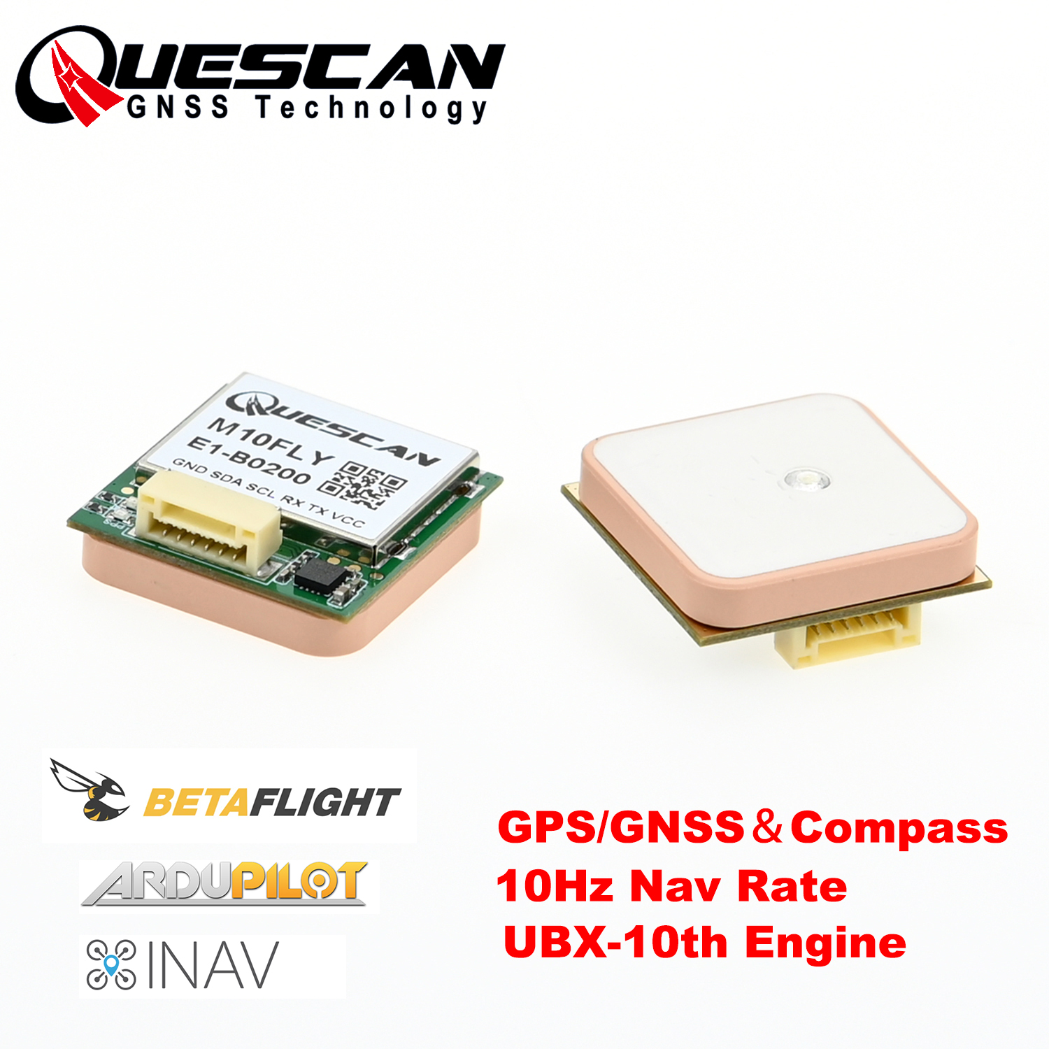 Quescan 25mm*25mm M10FLY 10Hz  - Drone Gps Module avis et prix