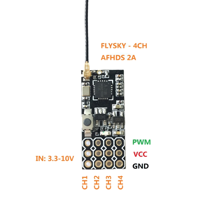 Flysky FS2A Mini Receiver 4CH  - Drone Battery avis et prix