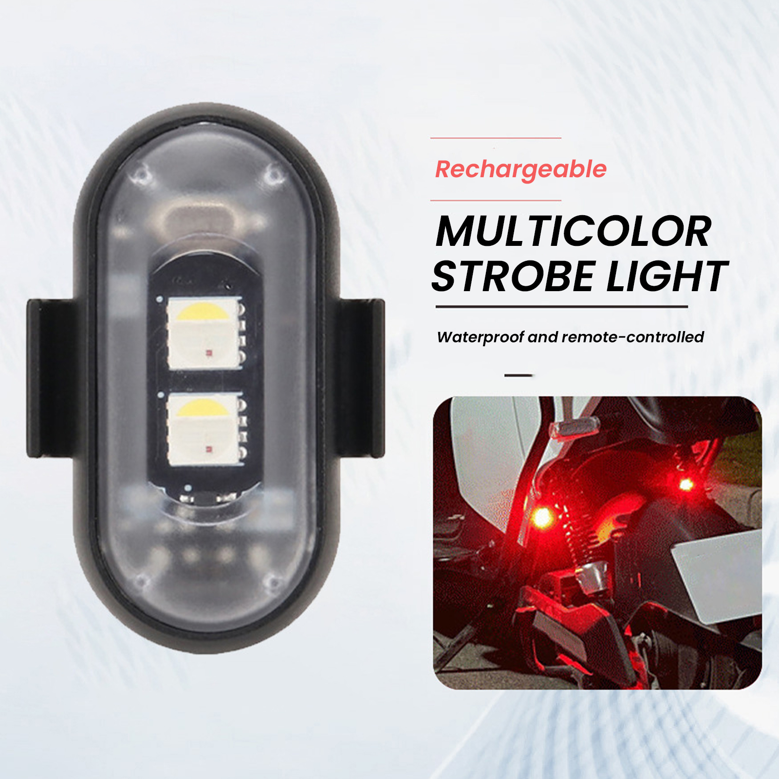 2/4/6PCS Wireless LED Strobe L - Drone Led Light avis et prix