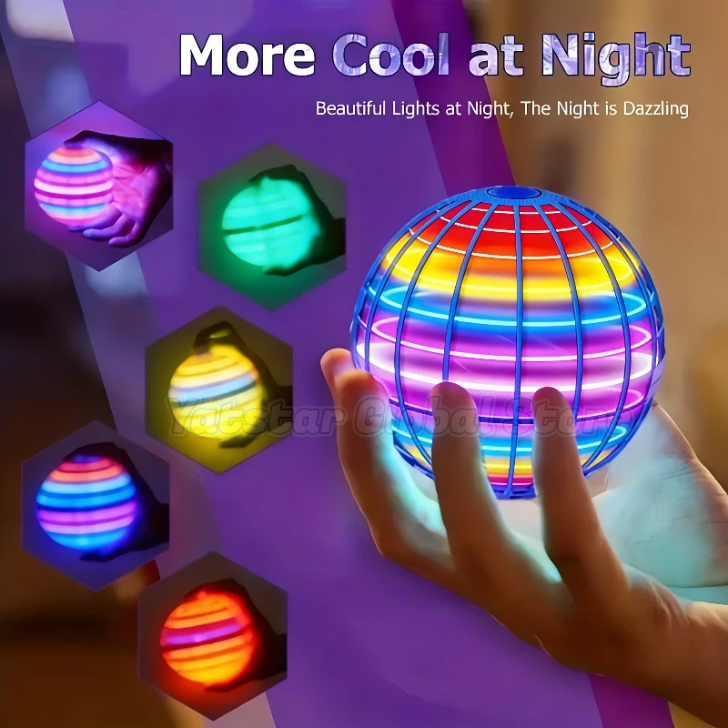 LED Light Up Flying Orb Boomer - Drone Battery avis et prix