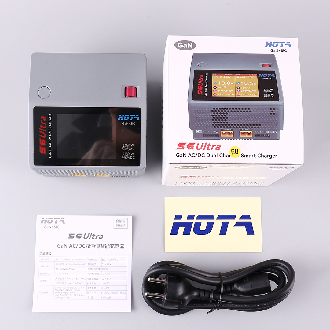 HOTA S6 Ultra Gallium Nitride  - Drone Charger avis et prix