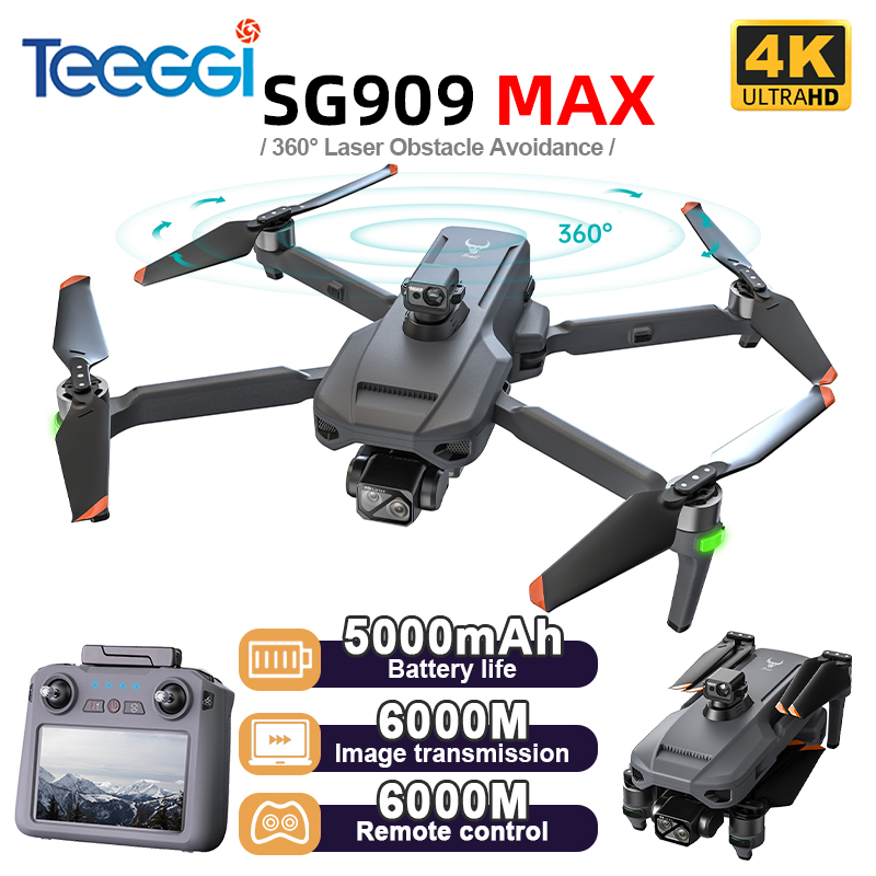 Teeggi SG909 MAX GPS Drone Wit - Drone Gimbal avis et prix