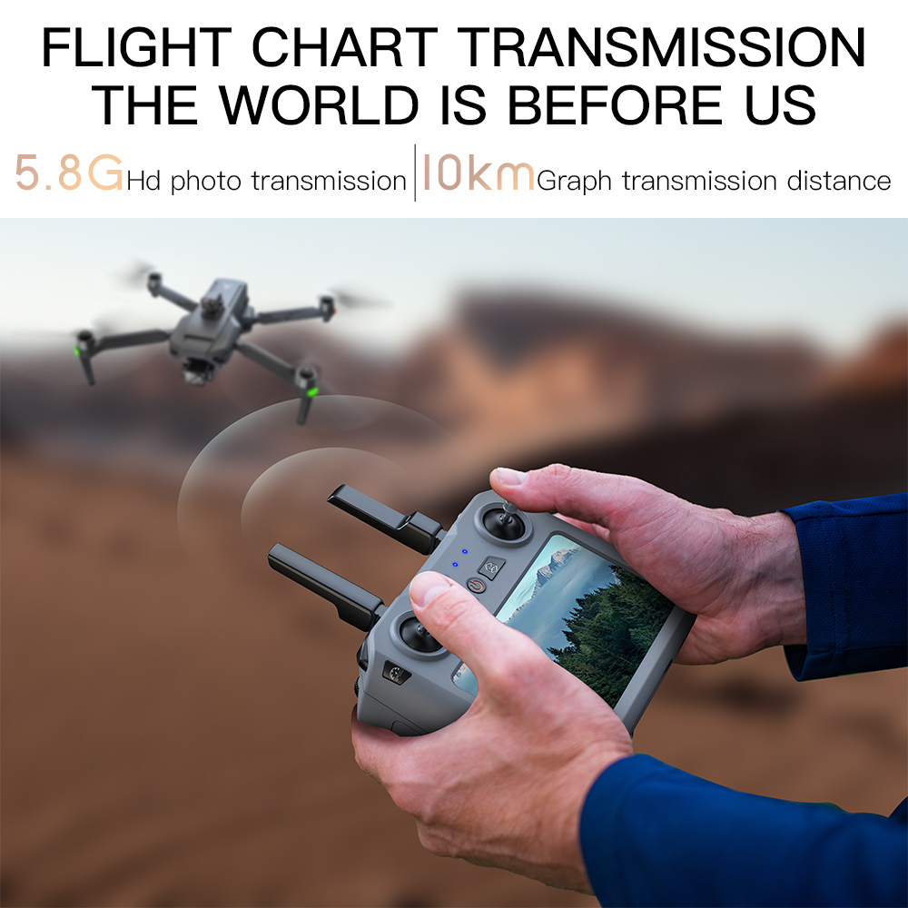 Teeggi SG909 MAX GPS Drone Wit - Drone Gimbal avis et prix