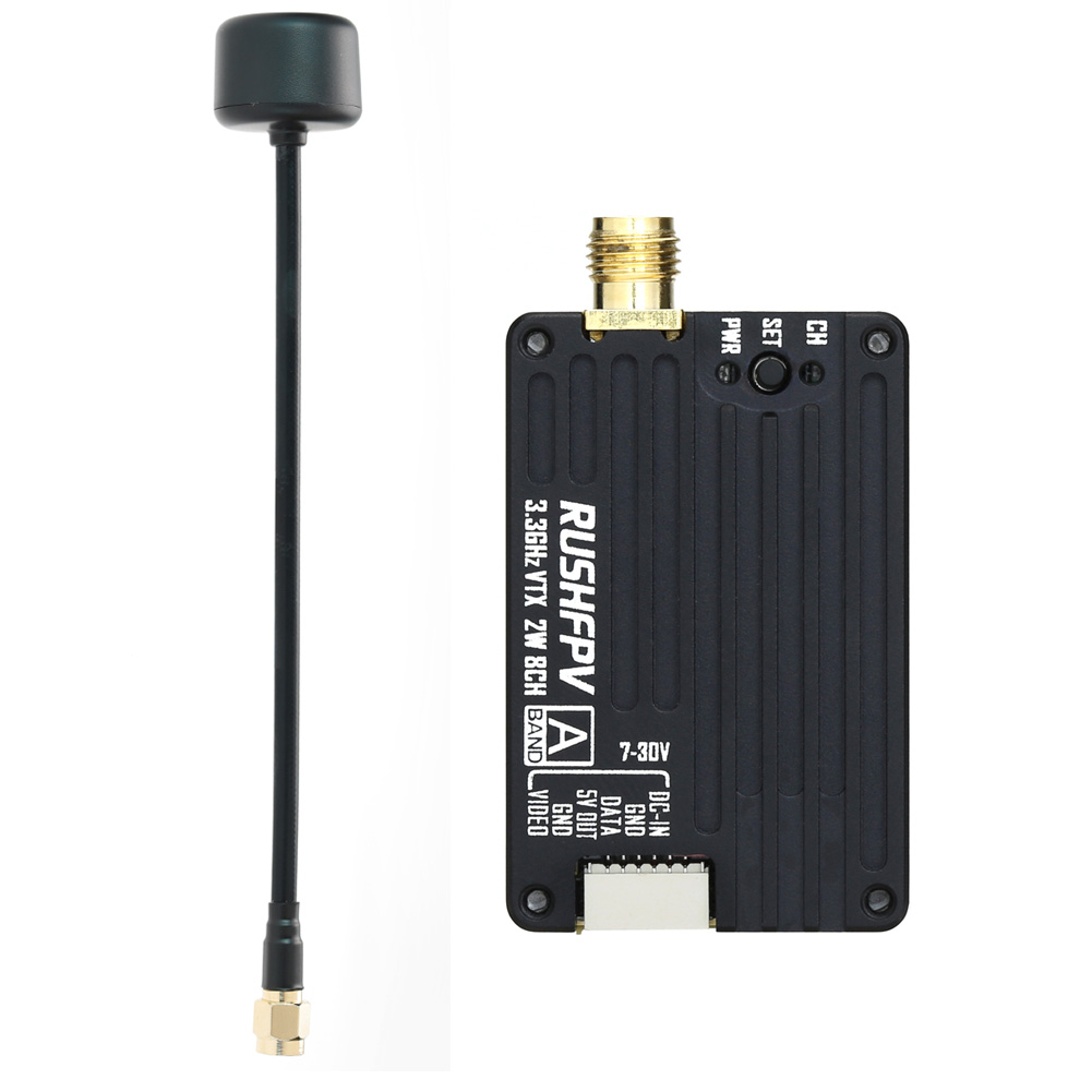 RUSHFPV 3.3G 2W VTX Transmitte - Drone Battery avis et prix