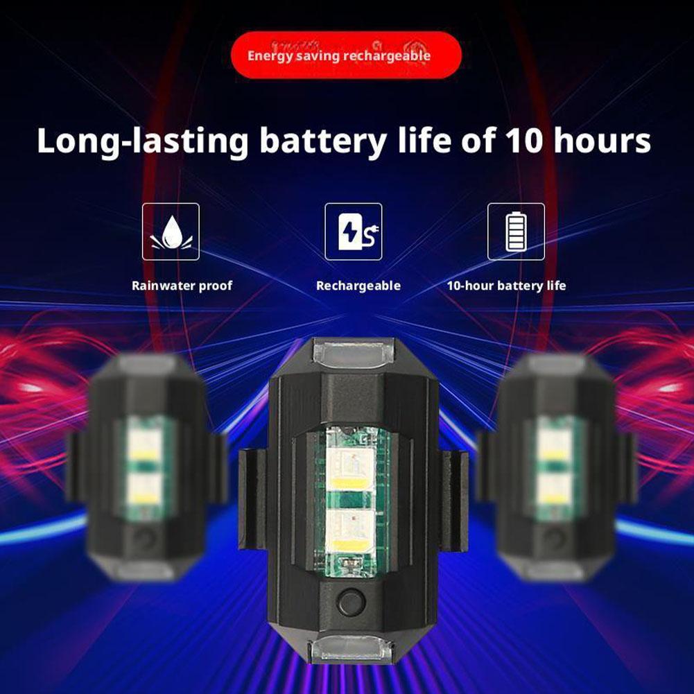 2PCS Mini LED Strobe Lights De - Drone Led Light avis et prix