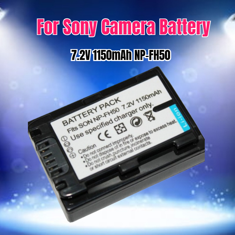 7.2V 1150mAh NP-FH50 Camera Ba - Drone Camera avis et prix
