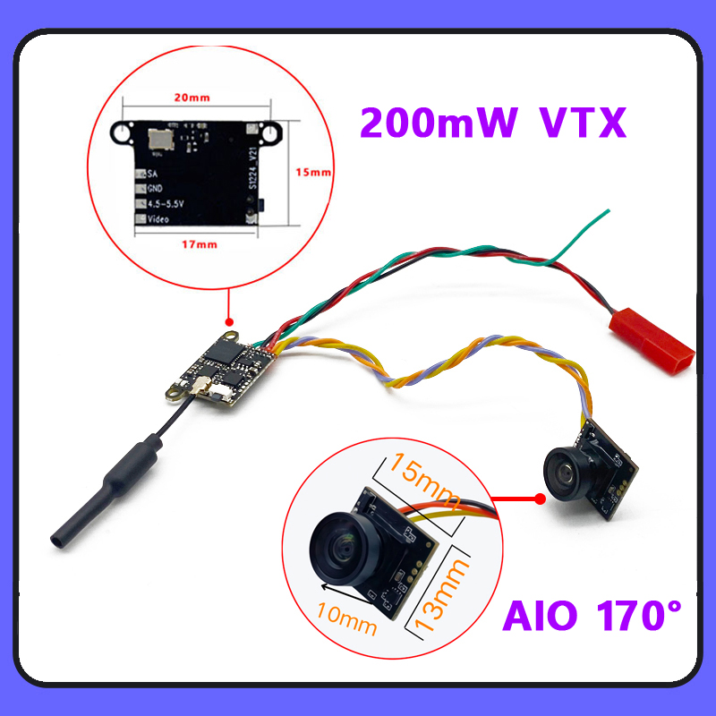 SLONWAKE 5.8G 1200TVL FPV Came - Drone Frame avis et prix