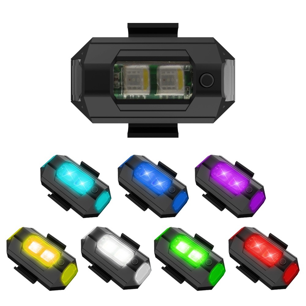 1PC 7 Color Mini USB Charging  - Drone Led Light avis et prix