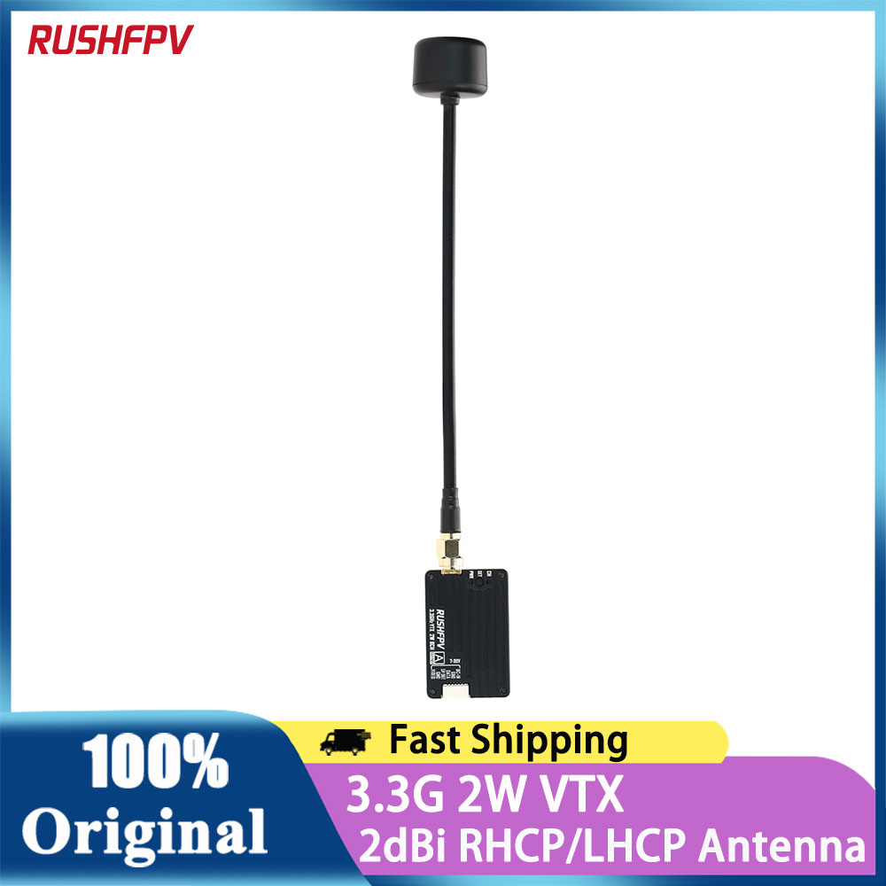 RUSHFPV 3.3G 2W VTX Video Tran - Drone Antenna avis et prix