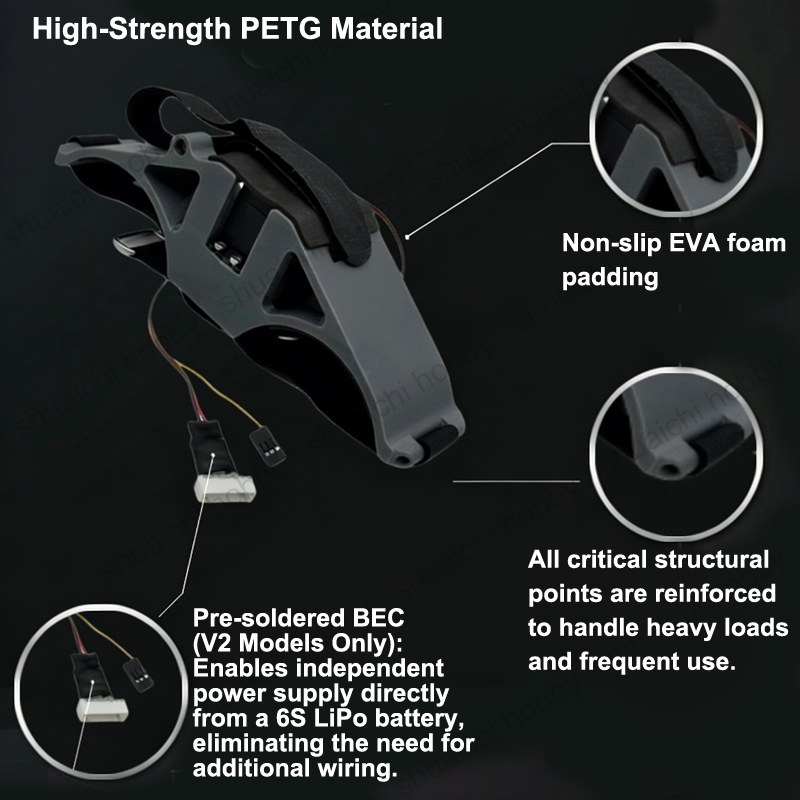 1PCS Strap-type FPV Drone PWM- - Drone Battery Strap avis et prix