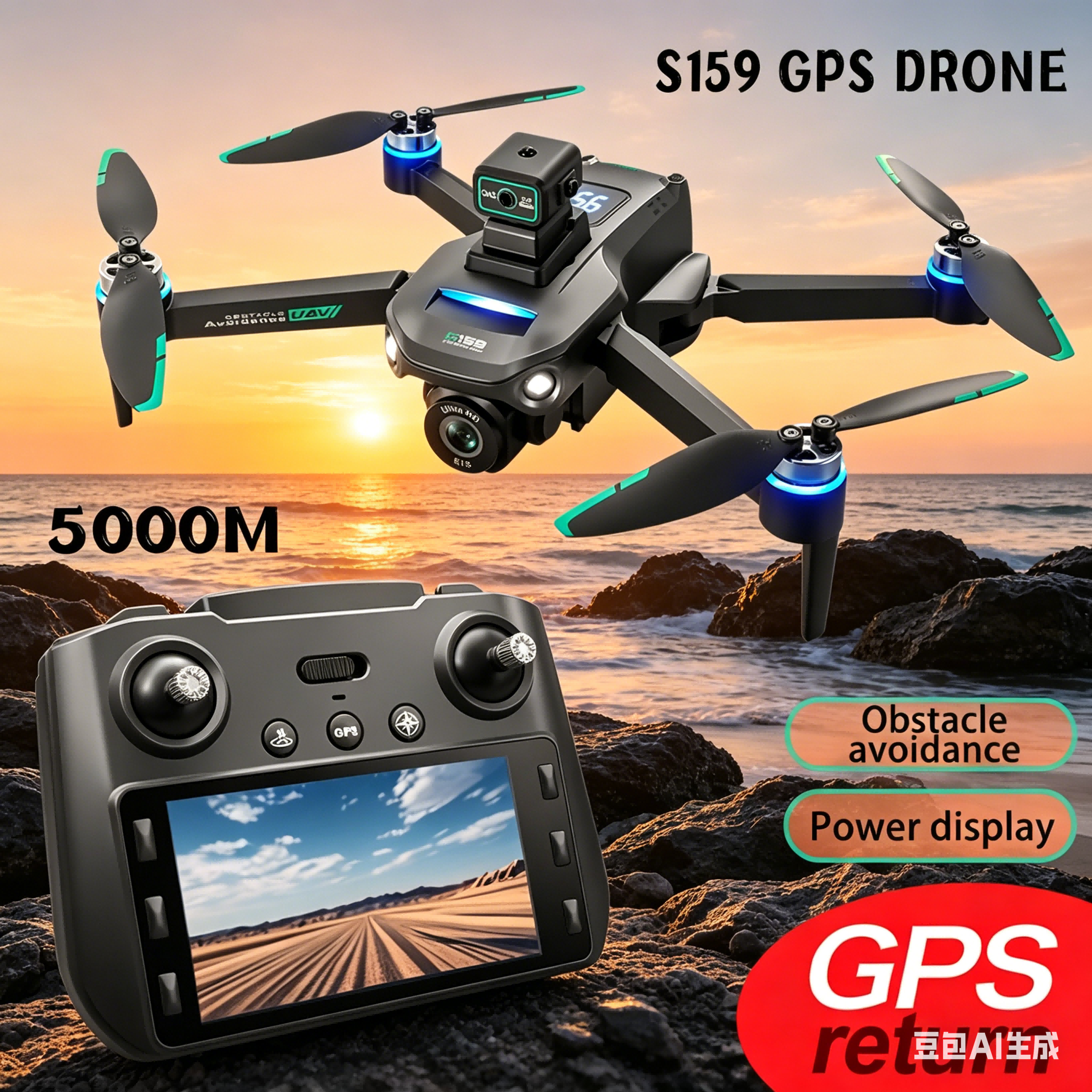 S159 GPS Drone 4K Profesional  - Drone Gps Module avis et prix