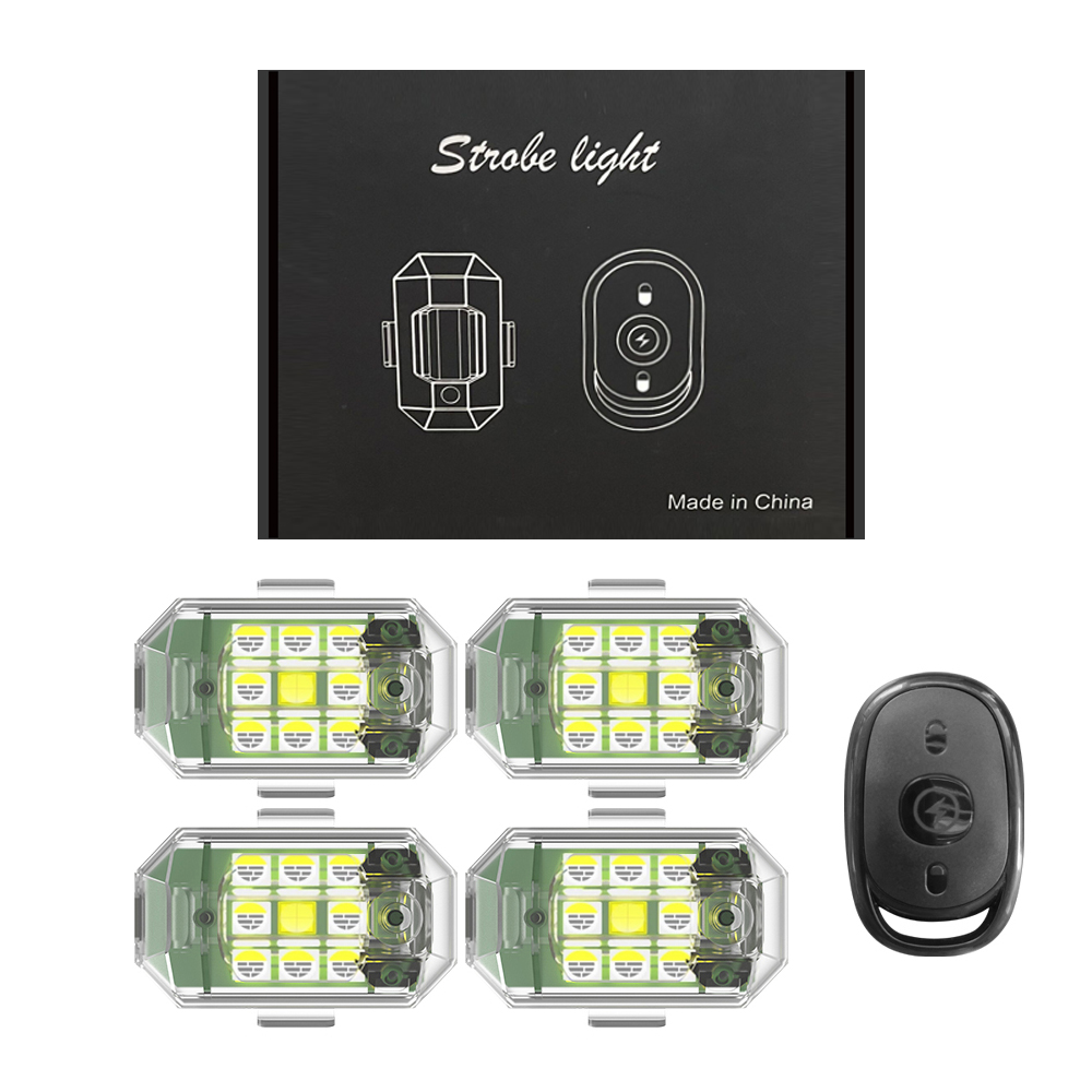 1/2/4pcs Wireless LED Drone St - Drone Led Light avis et prix