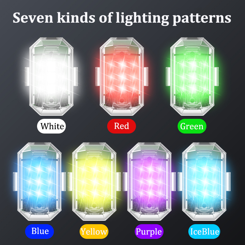 1/2/4pcs Wireless LED Drone St - Drone Led Light avis et prix